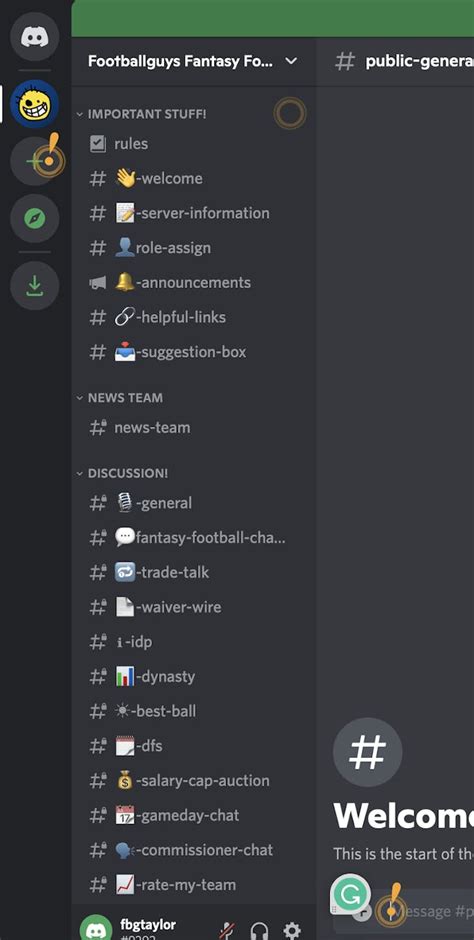 Browse Foot Discord Servers 